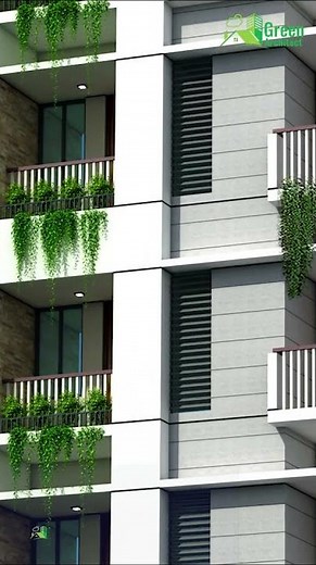 6 storied building plan design with cost