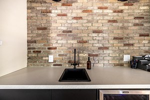 How to Install Brick Veneer — Olive & June Home: Bold, Functional Interior Design