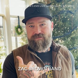 38K views · 786 reactions | Get ready for New Years LIVE: Nashville’s Big Bash, December 31st on CBS! We’ll see you there 酪 #CBSNashvilleNYE | Zac Brown Band | Facebook