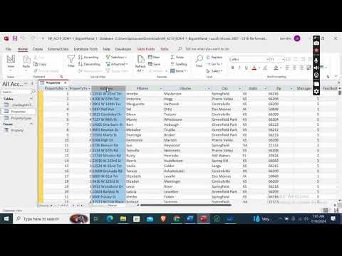 New Perspectives Access 2019 | Module 1: End of Module Project 1 Homestead Partners