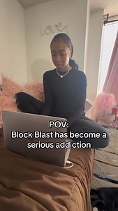 Block Blast is taking over her life😭 #Blockblast #Hungrystudio #Blockblastlove | Jade and Jadah