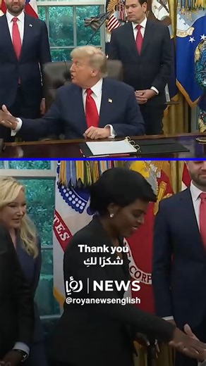 “You’re beautiful”: Trump to journalist Hariana Veras during the Congo-Rwanda peace agreement | Roya News English