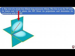 Descriptive Geometry I | Sheet 3 | Question 4