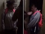 Shocking footage shows girl being slapped by bullies