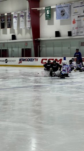 14 reactions | Highlights from day 1 + game 1 of the sled hockey national tournament. | Super Chance | Facebook