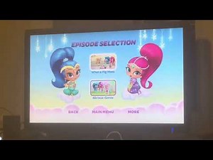 Shimmer and Shine DVD Menu Walkthrough