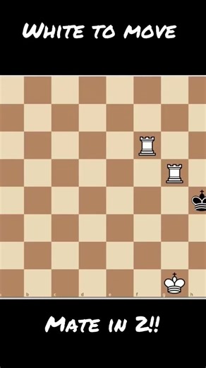 find mate in two!! #chess #chesstactics #gothamchess #puzzle @chess ‪@GothamChess‬