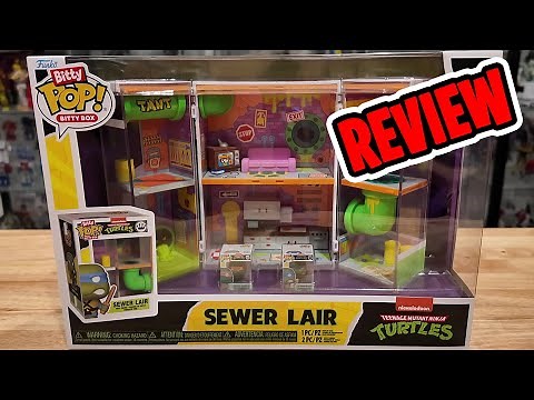 Funko Bitty Pop! Bitty Box TMNT Sewer Lair Review