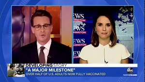 VACCINE MILESTONE: More than half of all American adults are now fully vaccinated. Plus, more states are rolling out big incentives in the race to vaccinate the nation. ABC’s Elizabeth Schulze has the details. | World News Now