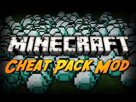 Minecraft Mod Review: CHEAT PACK MOD! (Insane Enchantments, Potion Effects, Etc)