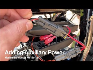 Harley M8 Softail - Aux Power