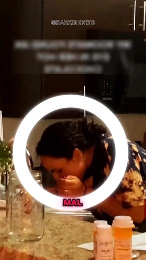 She ended up feeling sick after seeing what was in the chocolate.