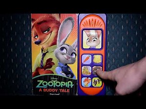 Disney's Zootopia Sound Book! (Play-a-sound books)