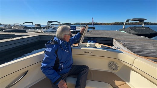 Join Jim for a walkthrough of the stunning Chris Craft Calypso 24 and see what makes this model a true standout on the water 🚤 📞Call 1-800-991-3006 to learn more or book a viewing today! | Pride Marine Group