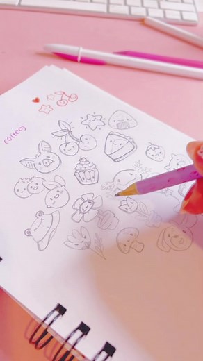 Dibujos kawaii: tutoriales fáciles con lápiz y papel