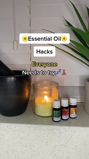 Essential Oil Tips to destress your life 🧘🏽‍♀️ #essentialoilhacks #essentialoildiffuser #sleephacks #learnedontiktok #scenthack