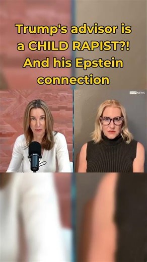 Trump's advisor is a CHILD RAPIST?! And his Epstein connection!