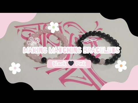 ✿ Make your own matching couple/friendship bracelets with this easy DIY tutorial! ✿ Gift ideas ✿