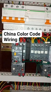 8.1K views · 36 reactions | Chinese machine wiring color coding yellow green red . . #electrician #relay #panelboard #Control #power #technician #switch #wiring #diy #electrical | Electricians Guide | Facebook
