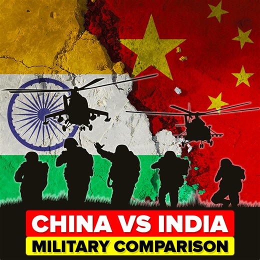 27K views · 177 reactions | This East Asian country and India are gridlocked over their border disputes; a peaceful resolution isn’t in sight. In fact, both nations are bolstering their military presence, which can easily spill over into an all-out war. Join us as we dive into what would happen if these two nations clashed. | The Infographics Show | Facebook