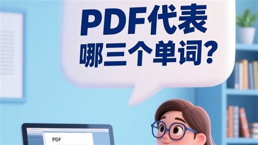 打工人必懂！天天发的PDF居然是这3个词缩写‼️