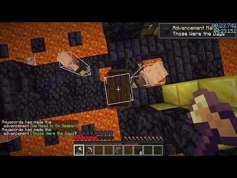 [FWR] Full Netherite Armor SSG Speedrun in 44 seconds