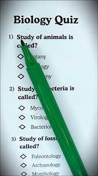 Biology Quiz: Test Your Science Knowledge! 🔬