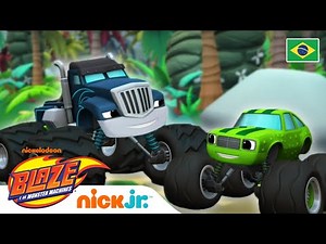 Melhores Momentos de Crusher e Pickle - parte 1 | Blaze and the Monster Machines