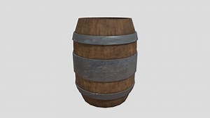 Barrel - Download Free 3D model by BastiaanBoeve