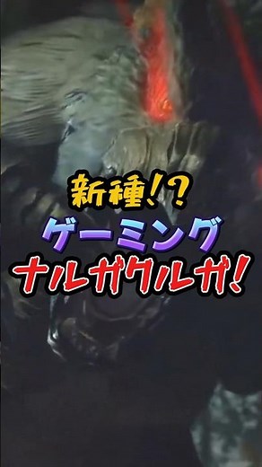 新種！？ゲーミング・ナルガクルガ！【モンスターハンターライズ】