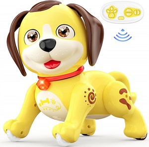 Adofi Interactive Rechargeable Robot Dog Toy with Music, LED, Auto Demo - Walmart.com