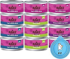 Rawz Real Rabbit Dry Food for Cats with Freeze Dried Coating (7.8 Pound) Made in USA