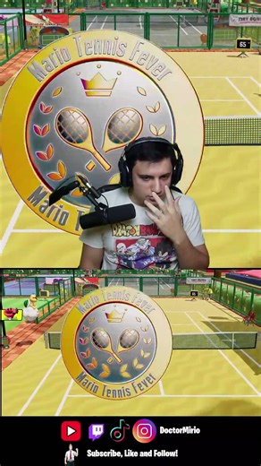 Dry Bones got roasted! Mario Tennis Fever