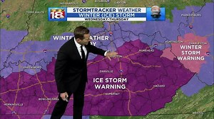 BE CAREFUL OUT THERE ❗❗ Ice totals in the Bluegrass will range from 0.1" to 0.3" but southeastern counties (between the parkways) will see anywhere from 0.25" to 0.75". | LEX 18