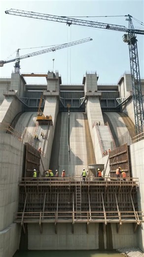 How a Massive Dam Is Built 🏗️🌊 | From Start to Finish #Shorts
