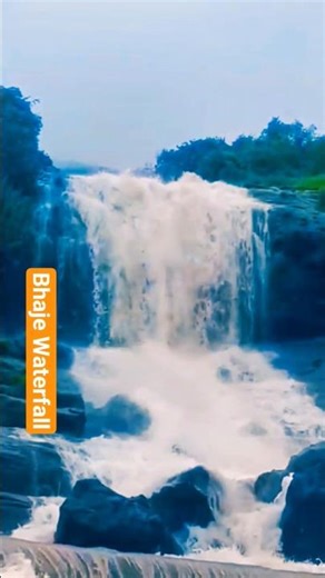 Amazing Waterfall Near Lonavala 🤍 #shorts #shortvideo #youtubeshorts #viralvideo #goviral #ytshorts