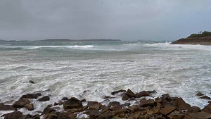 Stormy weather today 🌬️🌬️ George | The Isles of Scilly