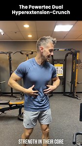 Strengthen Your Core & Lower Back with the Powertec Dual HyperCrunch!...