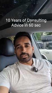 Crushing Consulting: 6 Essential Tips in Under 60s