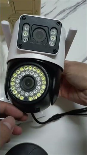 Yoosee 4K 8MP Dual Lens Dual Screens Color Night Vision Motion