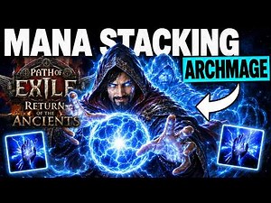 INFINITE DPS MANA STACKING ARCHMAGE ARC BUILD! POE 2 Sorceress Build 0.5 (NEW META)