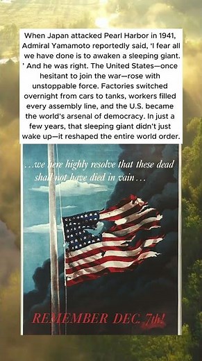 THE SLEEPING GIANT AWAKENS: AMERICA’S WWII TRANSFORMATION 🇺🇸⚙️