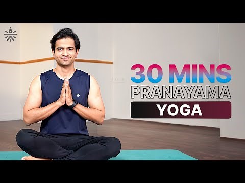 Gentle Pranayama Practice for Relaxation & Energy | Yoga At Home | Cult Fit Yoga | ‪@cult.official‬​