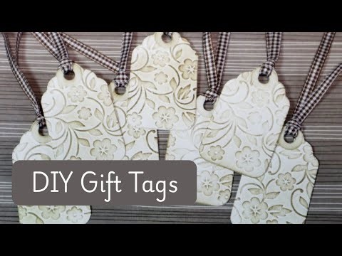 DIY Embossed Gift Tags in Minutes | Easy & Elegant Handmade Tags