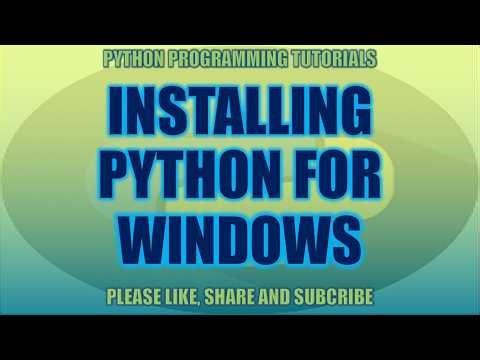Installing Python and Pycharm on Windows 11