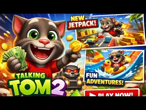 Talking Tom 2 Live Stream #shorts#trending#game#live#talkingtom2#funnycat gameplay #21