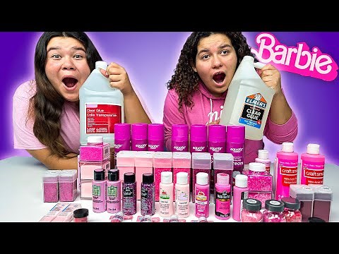 MAKING SUPER FLUFFY BARBIE SLIME