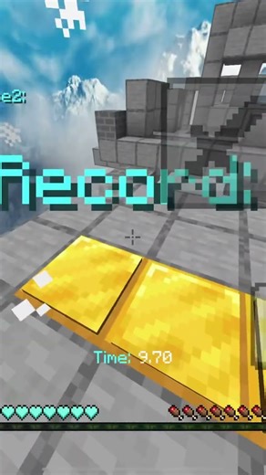 Crazy block parkour #minecraft