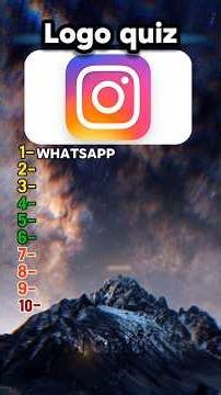 Logo Quiz🎯🎄 #malayalam #quiz #shorts #shortfeed #viral #gk #iqtest #memory #trending #knowledge