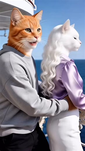 Meow Kitten on Instagram: "Male Cat Cheat On His Wife And Then Unexpected ended #aicat #kitten #story #animation"